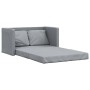 Sofá cama de suelo 2 en 1 tela gris claro 112x174x55 cm de , Sofás - Ref: Foro24-353964, Precio: 207,71 €, Descuento: %