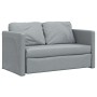 Bodenschlafsofa 2 in 1 hellgrauer Stoff 112x174x55 cm von , Sofas - Ref: Foro24-353964, Preis: 207,71 €, Rabatt: %