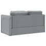 Sofá cama de suelo 2 en 1 tela gris claro 112x174x55 cm de , Sofás - Ref: Foro24-353964, Precio: 207,71 €, Descuento: %