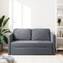 Floor sofa bed 2 in 1 dark gray velvet 122x204x55 cm by , Sofas - Ref: Foro24-353958, Price: 217,59 €, Discount: %