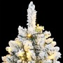 Árbol de Navidad artificial con bisagras 300 LED y nieve 180 cm de , Arboles de navidad - Ref: Foro24-3210120, Precio: 142,94...