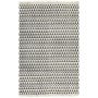 Alfombra de algodón Kilim con estampado negro/blanco 160x230 cm de vidaXL, Alfombras - Ref: Foro24-246550, Precio: 47,21 €, D...