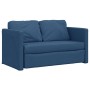 Bodenschlafsofa 2 in 1 blauer Stoff 112x174x55 cm von , Sofas - Ref: Foro24-353971, Preis: 214,84 €, Rabatt: %