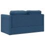 Bodenschlafsofa 2 in 1 blauer Stoff 112x174x55 cm von , Sofas - Ref: Foro24-353971, Preis: 214,84 €, Rabatt: %