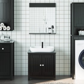 BERG bathroom furniture set 2 pieces solid black pine wood by , Bathroom furniture - Ref: Foro24-3206493, Price: 168,50 €, Di...