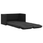 Sofá cama de suelo 2 en 1 terciopelo negro 122x204x55 cm de , Sofás - Ref: Foro24-353959, Precio: 235,67 €, Descuento: %