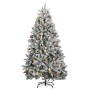 Árbol de Navidad artificial con bisagras 300 LED y bolas 300 cm de , Arboles de navidad - Ref: Foro24-3210142, Precio: 345,59...