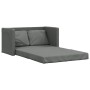 Floor sofa bed 2 in 1 dark gray fabric 112x174x55 cm by , Sofas - Ref: Foro24-353965, Price: 186,72 €, Discount: %