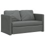 Floor sofa bed 2 in 1 dark gray fabric 112x174x55 cm by , Sofas - Ref: Foro24-353965, Price: 186,72 €, Discount: %