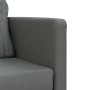 Floor sofa bed 2 in 1 dark gray fabric 112x174x55 cm by , Sofas - Ref: Foro24-353965, Price: 186,72 €, Discount: %