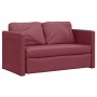 Floor sofa bed 2 in 1 red fabric 112x174x55 cm by , Sofas - Ref: Foro24-353967, Price: 203,10 €, Discount: %