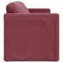 Floor sofa bed 2 in 1 red fabric 112x174x55 cm by , Sofas - Ref: Foro24-353967, Price: 203,10 €, Discount: %