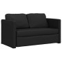 Sofá cama de suelo 2 en 1 cuero sintético negro 112x174x55 cm de , Sofás - Ref: Foro24-353973, Precio: 203,96 €, Descuento: %