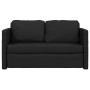 Sofá cama de suelo 2 en 1 cuero sintético negro 112x174x55 cm de , Sofás - Ref: Foro24-353973, Precio: 203,96 €, Descuento: %