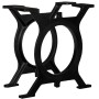 O-shaped dining table legs cast iron 2 units by vidaXL, Table legs - Ref: Foro24-245427, Price: 121,73 €, Discount: %