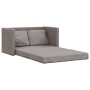 Sofá cama de suelo 2 en 1 tela gris Taupe 112x174x55 cm de , Sofás - Ref: Foro24-353969, Precio: 208,34 €, Descuento: %