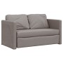 Bodenschlafsofa 2 in 1 Taupegrauer Stoff 112x174x55 cm von , Sofas - Ref: Foro24-353969, Preis: 208,34 €, Rabatt: %