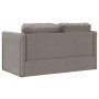 Sofá cama de suelo 2 en 1 tela gris Taupe 112x174x55 cm de , Sofás - Ref: Foro24-353969, Precio: 208,34 €, Descuento: %