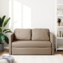 Floor sofa bed 2 in 1 cappuccino synthetic leather 112x174x55 cm by , Sofas - Ref: Foro24-353976, Price: 186,41 €, Discount: %