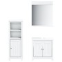 BERG bathroom furniture set 3 pieces solid white pine wood by , Bathroom furniture - Ref: Foro24-3206496, Price: 280,05 €, Di...