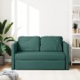 Floor sofa bed 2 in 1 dark green fabric 112x174x55 cm by , Sofas - Ref: Foro24-353968, Price: 165,96 €, Discount: %