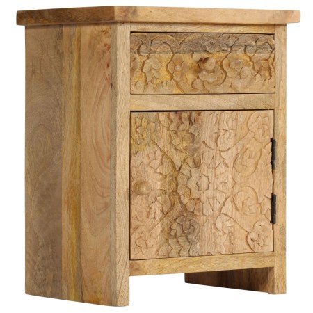 Solid mango wood bedside table 40x30x50 cm by vidaXL, Nightstands - Ref: Foro24-246152, Price: 148,99 €, Discount: %