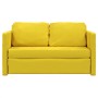 Floor sofa bed 2 in 1 dark yellow velvet 122x204x55 cm by , Sofas - Ref: Foro24-353963, Price: 233,47 €, Discount: %