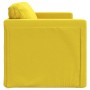 Sofá cama suelo 2 en 1 terciopelo amarillo oscuro 122x204x55 cm de , Sofás - Ref: Foro24-353963, Precio: 233,47 €, Descuento: %