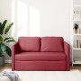 Sofa bed floor 2 in 1 red wine synthetic leather 112x174x55 cm by , Sofas - Ref: Foro24-353977, Price: 209,34 €, Discount: %