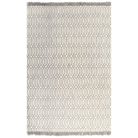 Kilim cotton rug with taupe print 160x230 cm by vidaXL, Rugs - Ref: Foro24-246552, Price: 49,61 €, Discount: %