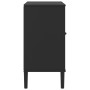 SENJA sideboard rattan look black pine wood 80x40x80 cm by , Sideboards - Ref: Foro24-358039, Price: 100,55 €, Discount: %