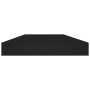 Shelf shelves 4 pcs black plywood 40x10x1.5cm by , Shelves - Ref: Foro24-805124, Price: 18,74 €, Discount: %