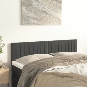 Headboards 2 units dark gray velvet 72x5x78/88 cm by , Headboards and footboards - Ref: Foro24-346251, Price: 60,99 €, Discou...