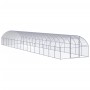 Galvanized steel outdoor chicken coop 3x16x2 m by , Cages and habitats for small animals - Ref: Foro24-3095469, Price: 841,97...