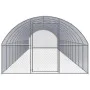 Outdoor galvanized steel chicken coop 3x16x2 m by , Cages and habitats for small animals - Ref: Foro24-3095469, Price: 845,98...