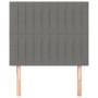 Headboards 2 units of dark gray fabric 80x5x78/88 cm by , Headboards and footboards - Ref: Foro24-3116545, Price: 62,99 €, Di...