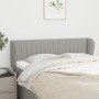 Cabecero de tela gris claro 147x23x78/88 cm de , Cabeceros y pies de cama - Ref: Foro24-3117380, Precio: 67,86 €, Descuento: %