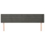 Cabecero de terciopelo gris oscuro 163x16x78/88 cm de , Cabeceros y pies de cama - Ref: Foro24-3118963, Precio: 72,66 €, Desc...