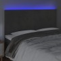 Headboard with LED lights dark gray velvet 160x5x118/128 cm by , Headboards and footboards - Ref: Foro24-3122619, Price: 125,...