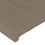 Estructura de cama con cabecero de tela gris taupe 100x200 cm de , Camas y somieres - Ref: Foro24-3125199, Precio: 149,99 €, ...