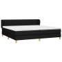 Boxspringbett mit schwarzer Stoffmatratze 200x200 cm von , Betten und Lattenroste - Ref: Foro24-3126991, Preis: 554,59 €, Rab...