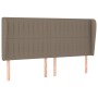 Cama box spring con colchón tela gris taupe 160x200 cm de , Camas y somieres - Ref: Foro24-3128137, Precio: 611,33 €, Descuen...