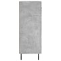 Concrete gray engineered wood sideboard 69.5x34x90 cm by vidaXL, Sideboards - Ref: Foro24-828000, Price: 98,12 €, Discount: %