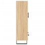 Aparador alto madera de ingeniería roble Sonoma 69,5x31x115 cm de vidaXL, Aparadores - Ref: Foro24-828327, Precio: 90,27 €, D...