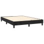 Box spring bed with mattress and LED black velvet 140x190 cm by , Beds and slatted bases - Ref: Foro24-3134521, Price: 439,33...