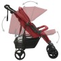 Manschettenknöpfe-Trolley aus rotem Stahl von vidaXL, Kinderwagen - Ref: Foro24-10245, Preis: 293,41 €, Rabatt: %