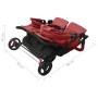 Manschettenknöpfe-Trolley aus rotem Stahl von vidaXL, Kinderwagen - Ref: Foro24-10245, Preis: 293,41 €, Rabatt: %