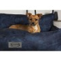 Scruffs & Tramps Cama para perros Kensington azul marino M 60x50 cm de Scruffs & Tramps, Camas para perros - Ref: Foro24-4378...