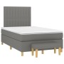 Cama box spring con colchón tela gris oscuro 120x200 cm de , Camas y somieres - Ref: Foro24-3137302, Precio: 456,16 €, Descue...