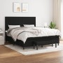 Box spring bed with black fabric mattress 160x200 cm by , Beds and slatted bases - Ref: Foro24-3136767, Price: 616,56 €, Disc...